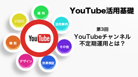 【YouTube活用基礎】YouTube不定期運用とは？